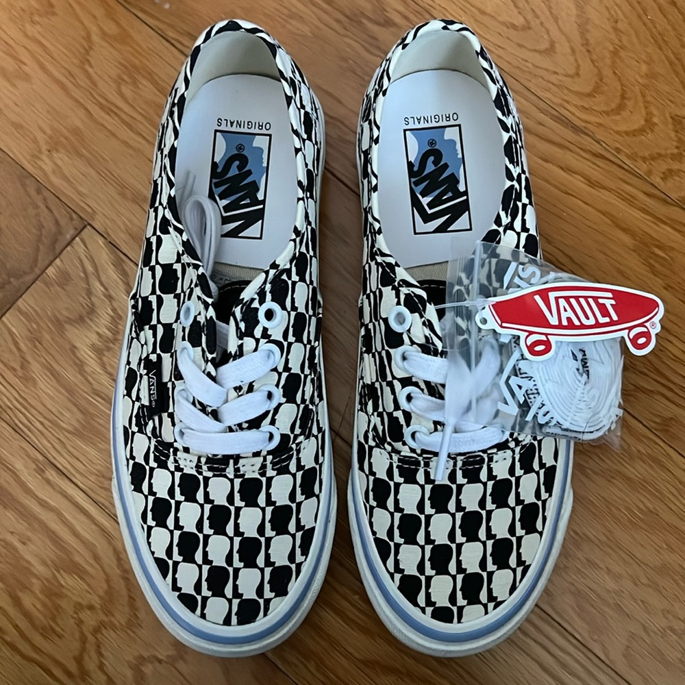 Vans Vault x Brain Dead OG Authentic LX - Braindead Black/White - Multi / 5.5